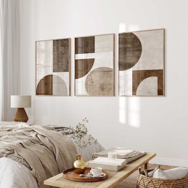 3 tableaux d'art mural