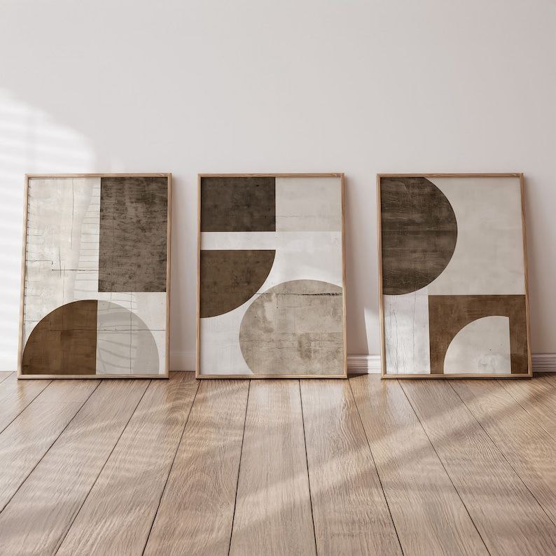 3 tableaux d'art mural