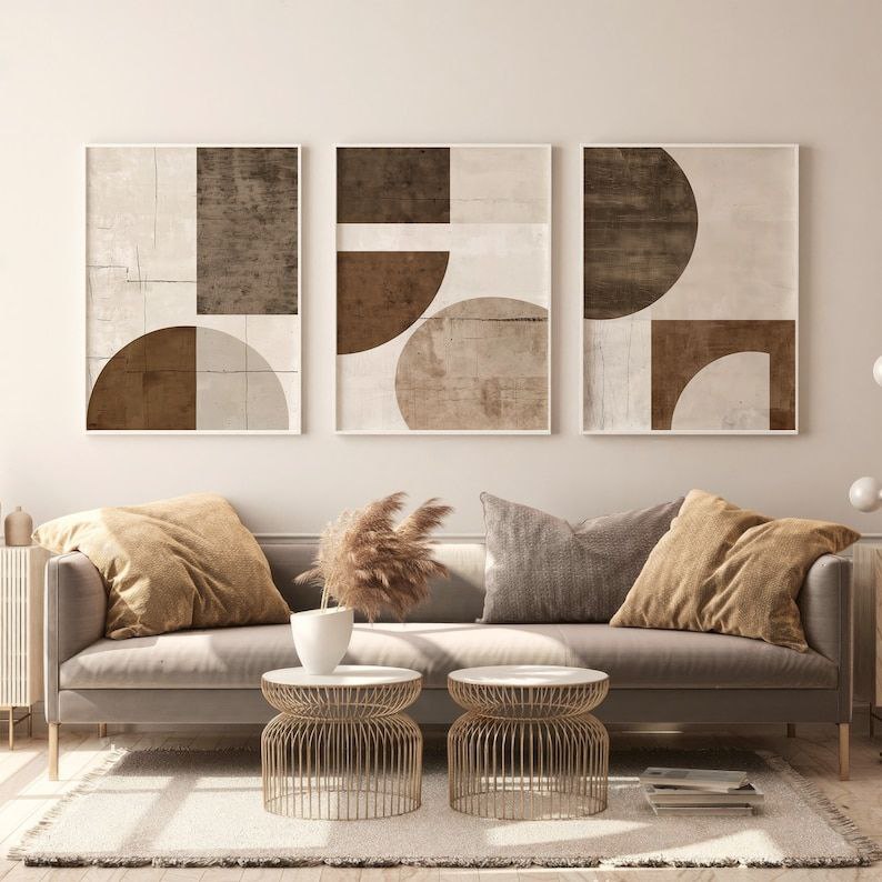 3 tableaux d'art mural