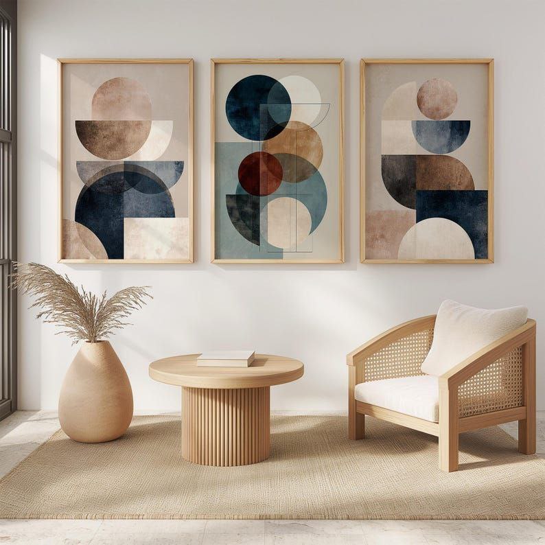 3 tableaux d'art mural