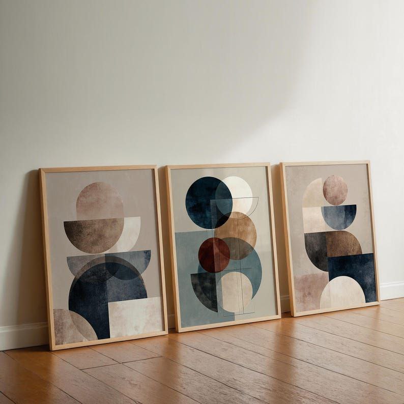 3 tableaux d'art mural