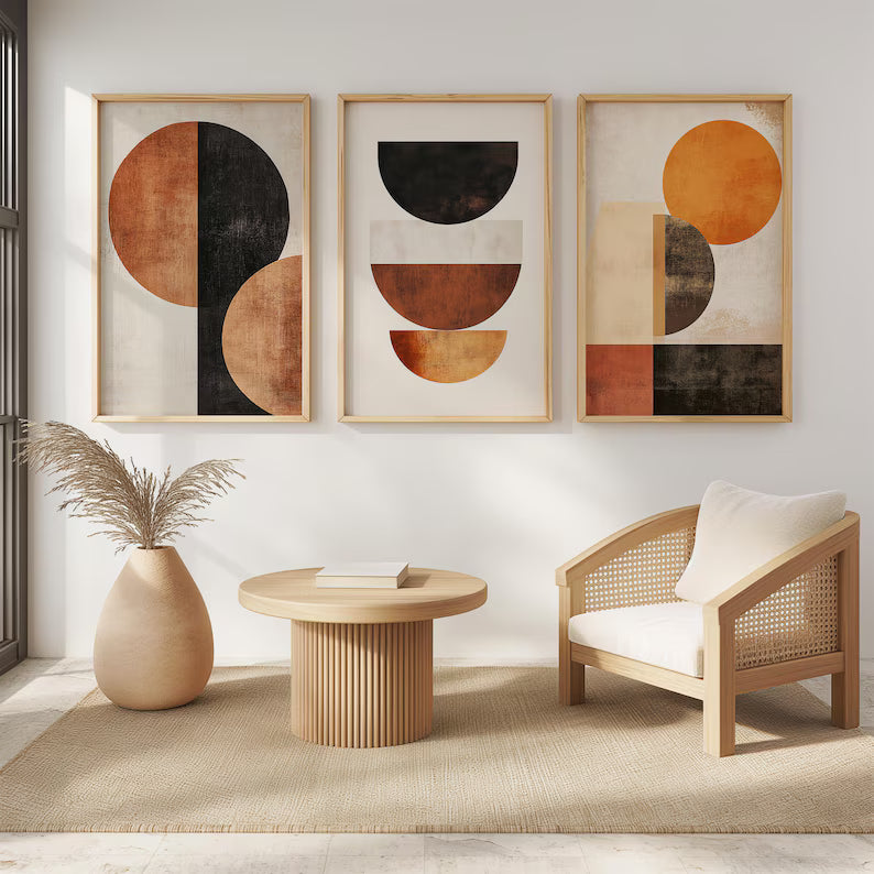 3 tableaux d'art mural