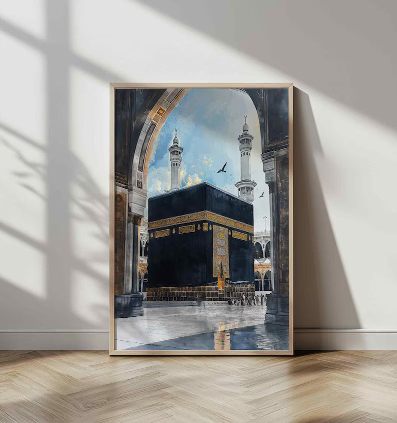 "Trilogie Sacrée : Une Ode Visuelle aux Lieux Saints de l'Islam"