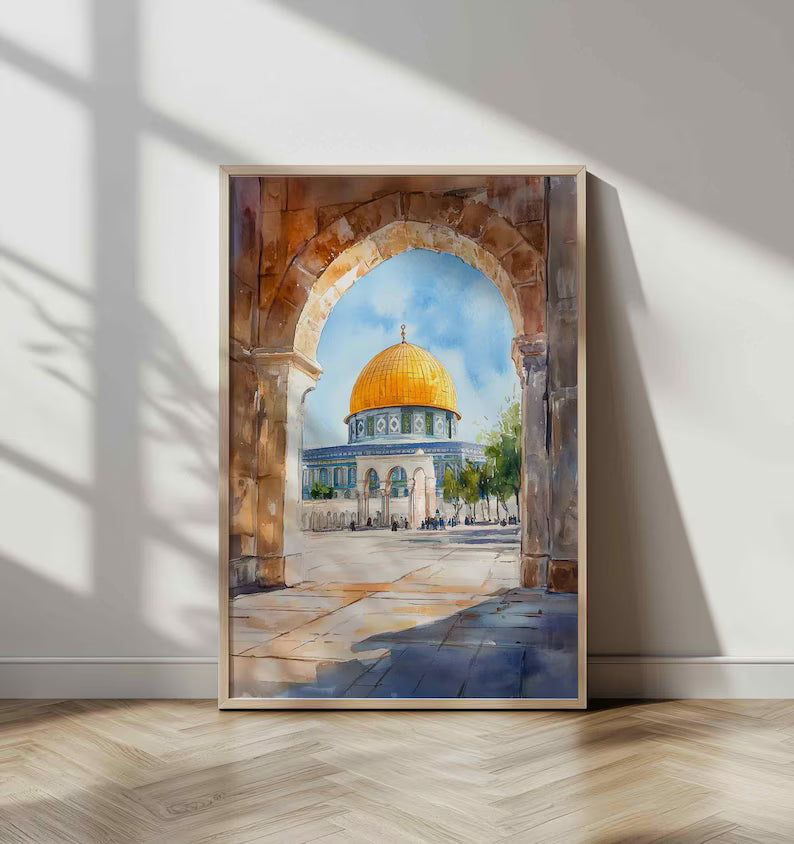"Trilogie Sacrée : Une Ode Visuelle aux Lieux Saints de l'Islam"