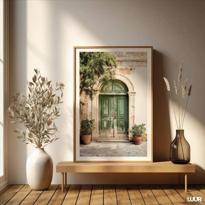 1 Tableau mural "La Porte Majorquine" .