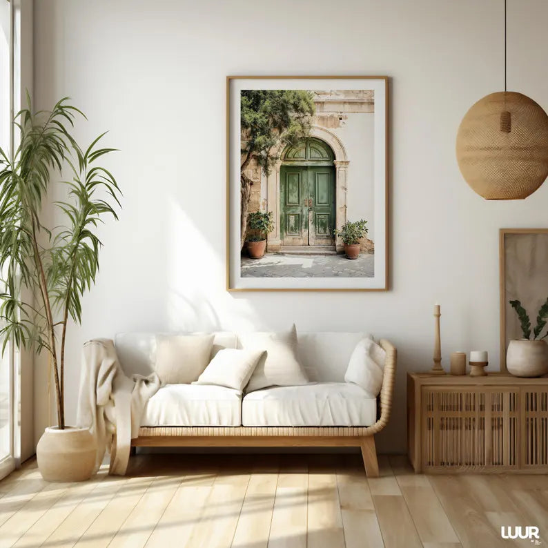 1 Tableau mural "La Porte Majorquine" .
