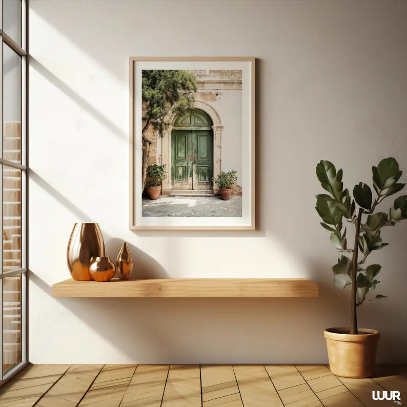 1 Tableau mural "La Porte Majorquine" .