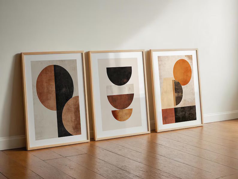 3 tableaux d'art mural